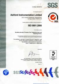 ISO9001:2000 Cert